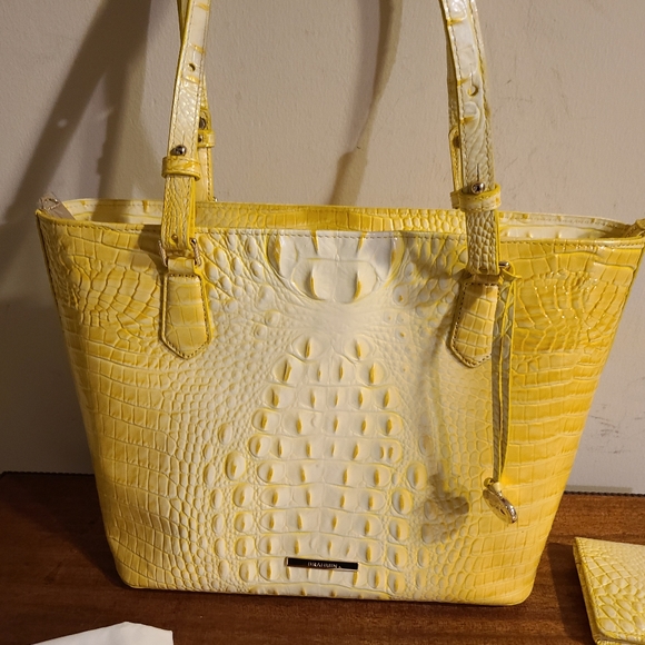 Brahmin Sunbeam Medium Misha Tote & Ady Wallet - Picture 2 of 14